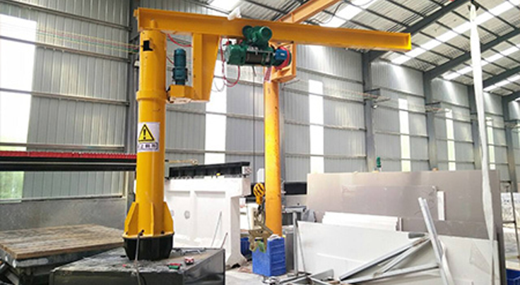 Floor Mounted Jib Crane