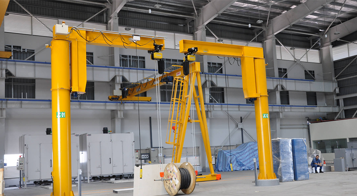Floor Mounted Jib Crane