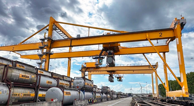 Rail Mounted Container Gantry Crane