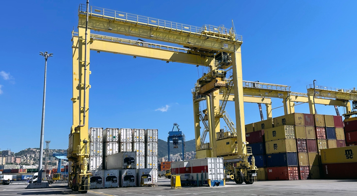 Rubber Tyred Container Gantry Crane