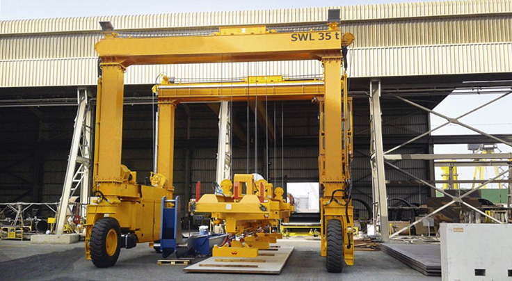 Rubber Tyred Container Gantry Crane