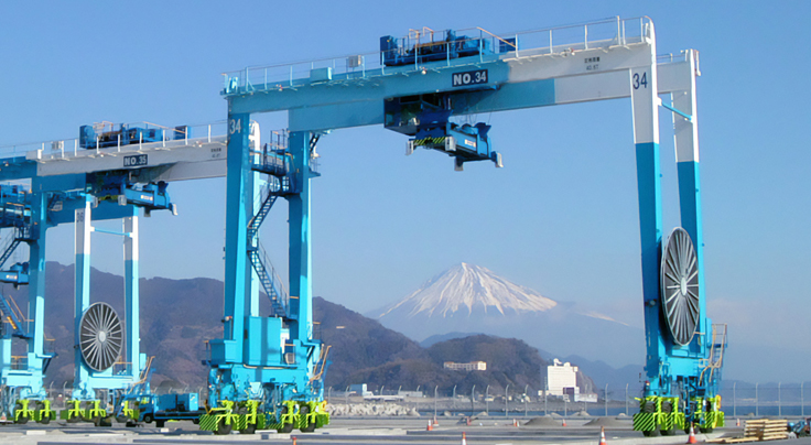 Rubber Tyred Container Gantry Crane