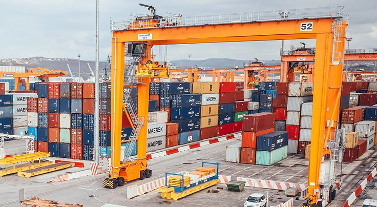 Rubber Tyred Container Gantry Crane