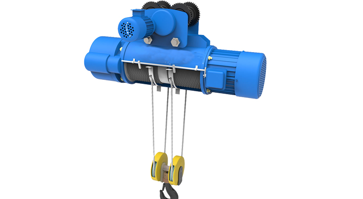 Palan &eacute;lectrique &agrave; corde m&eacute;tallique