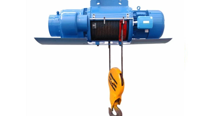 Palan &eacute;lectrique &agrave; corde m&eacute;tallique
