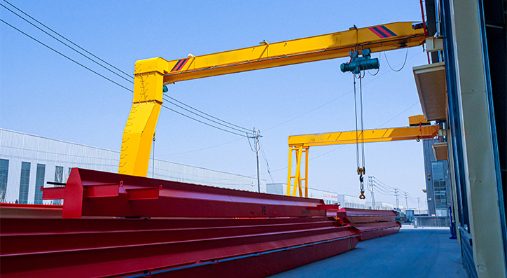 Electric Hoist Semi-gantry Crane