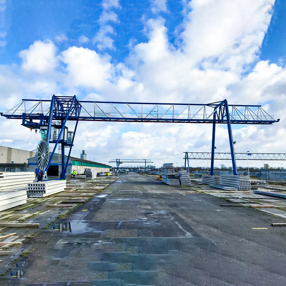 20T/5T Truss Gantry Cranes in Ethiopia