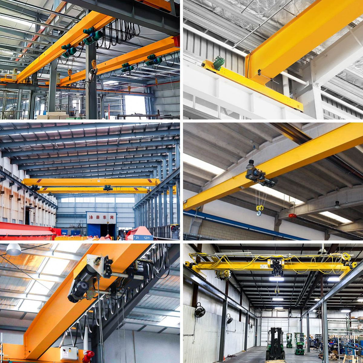HSCRANE’s EOT single girder cranes