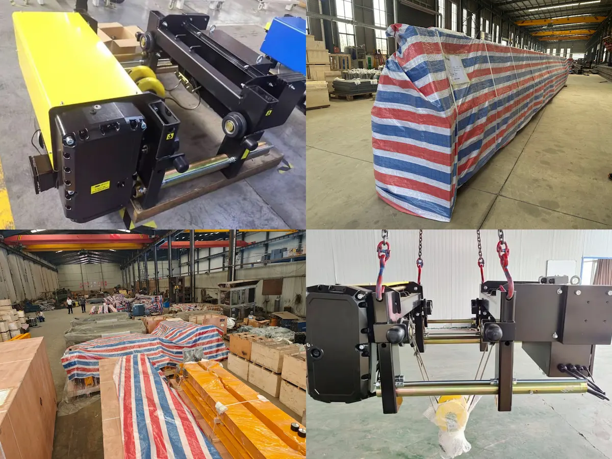 5-ton FEM Standard Single Girder Crane Packing and Shipping 2