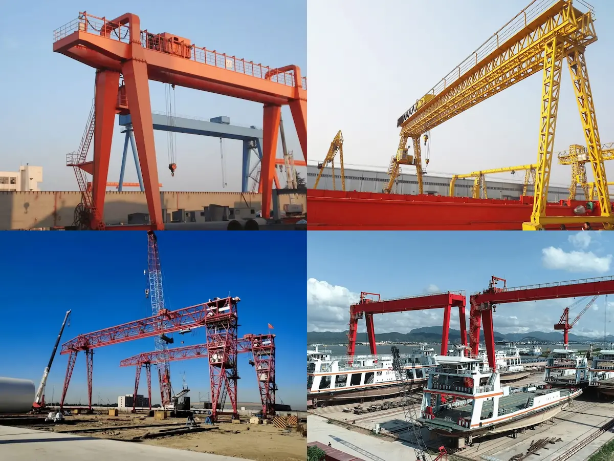 Gantry crane operation scene 2