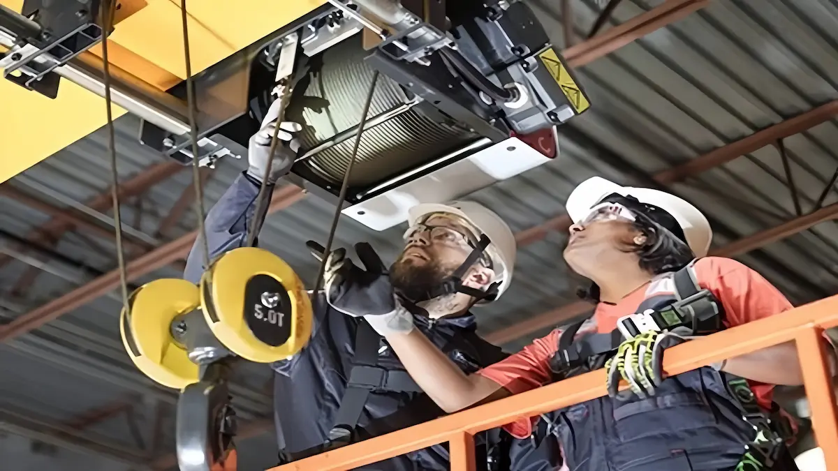 Overhead crane repair 3