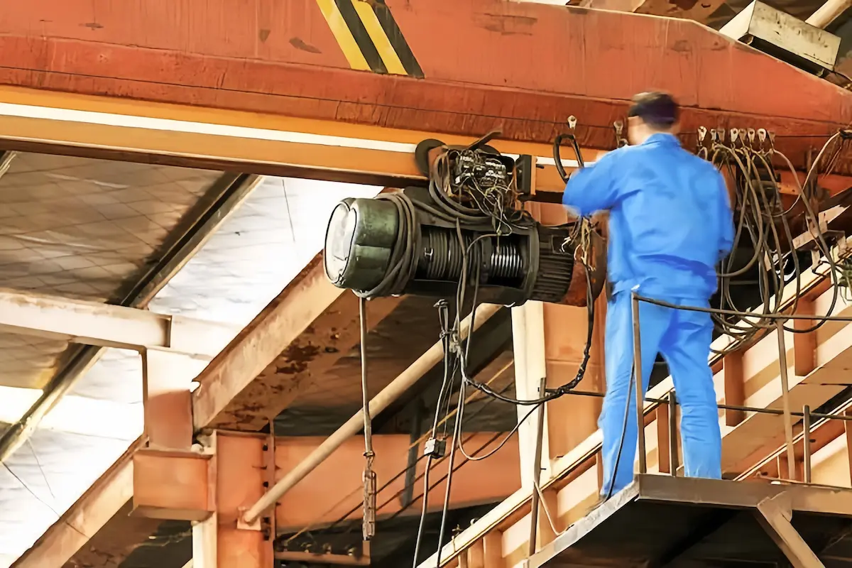 Overhead crane repair 4