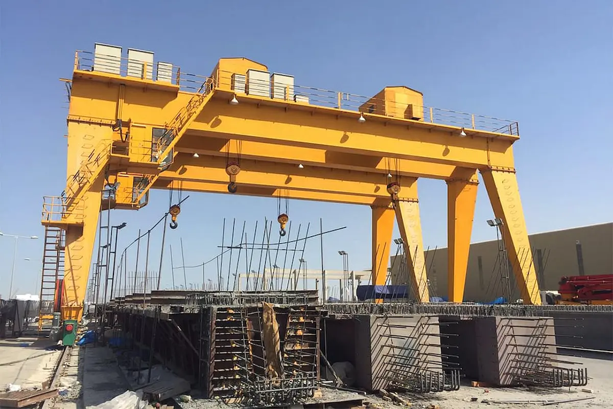 Applications of Gantry Cranes in Outdoor Steel Structure Yards