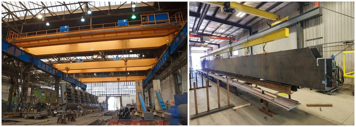 Lifting of Heavy and Extra-Long Steel Components