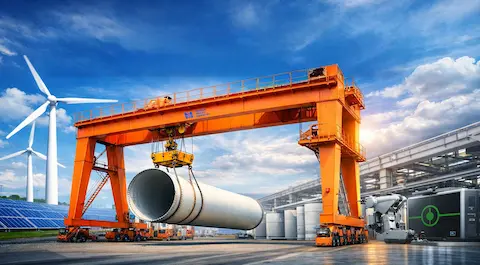 Gantry Cranes for New Energy