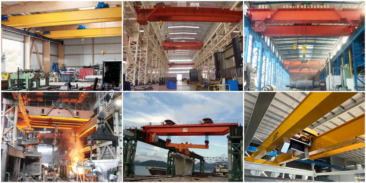 Comparison of Overhead Cranes Selection by Working Condition