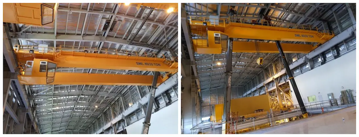 80/20 Ton Double Girder Overhead Crane