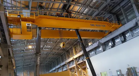 80/20 Ton Double Girder Overhead Crane