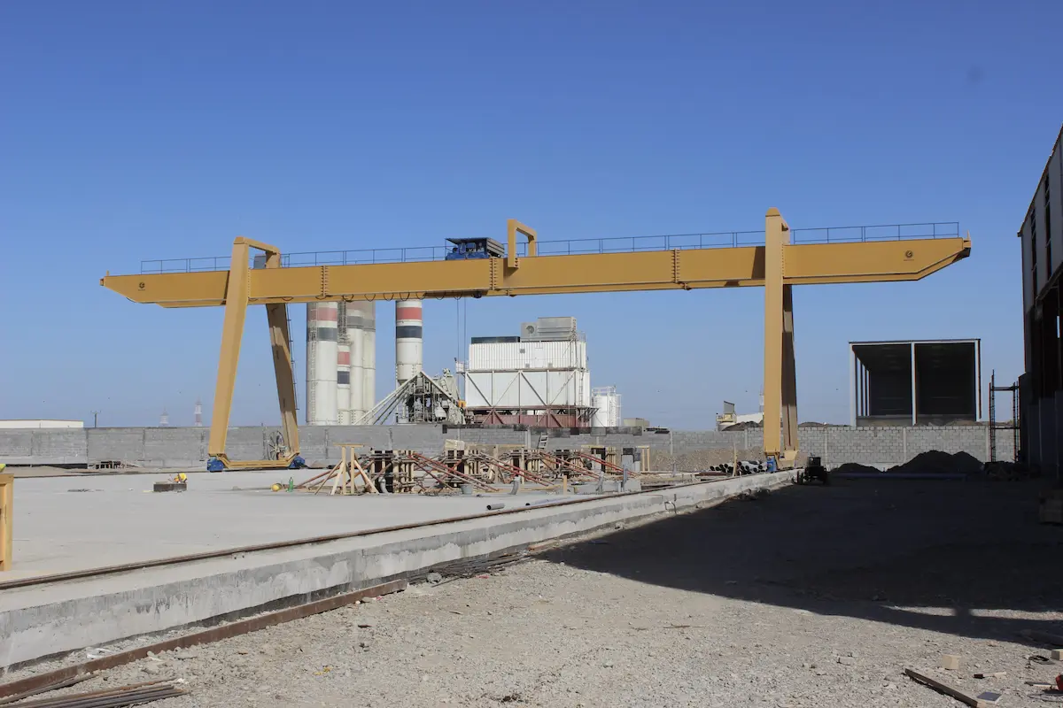 Gantry Cranes in Precast Plants