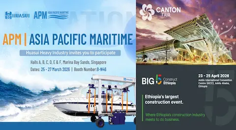 HSCRANE Expands Global Presence Through Major Industry Exhibitions in 2026