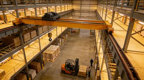 Overhead Crane for Warehouse