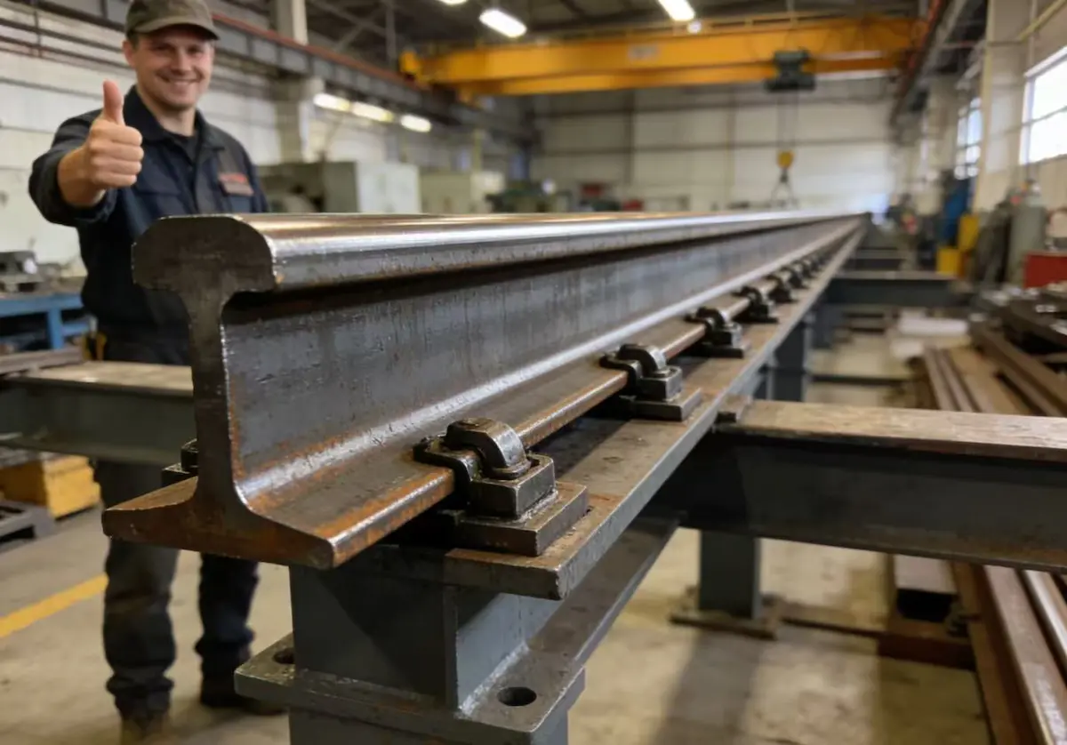 Runway Beam and Support Structure