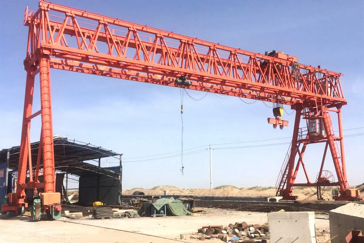40 Ton Truss Gantry Crane Exported to Kazakhstan