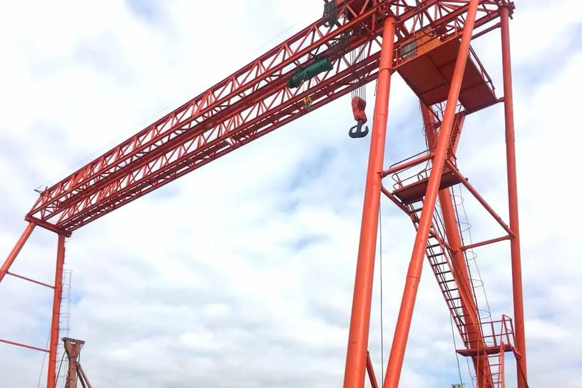 40 Ton Truss Gantry Crane Exported to Kazakhstan