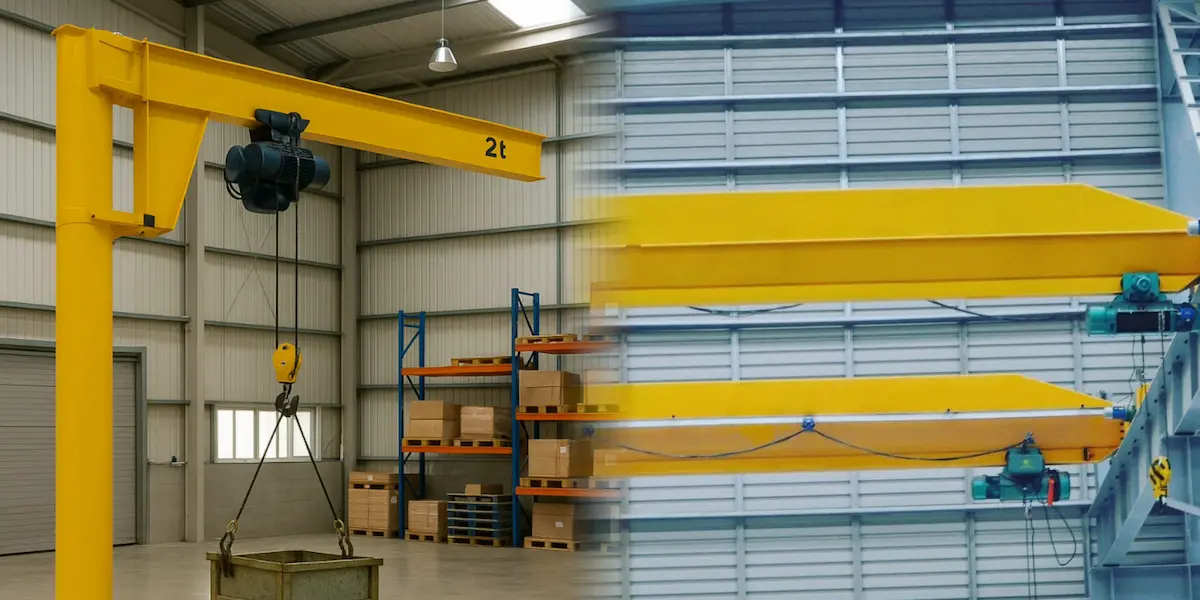 Jib Crane vs Single Girder Overhead Crane