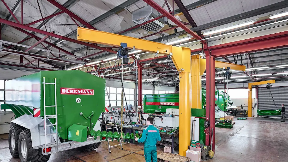 Case 3: Jib Crane Project for a Steel Mill