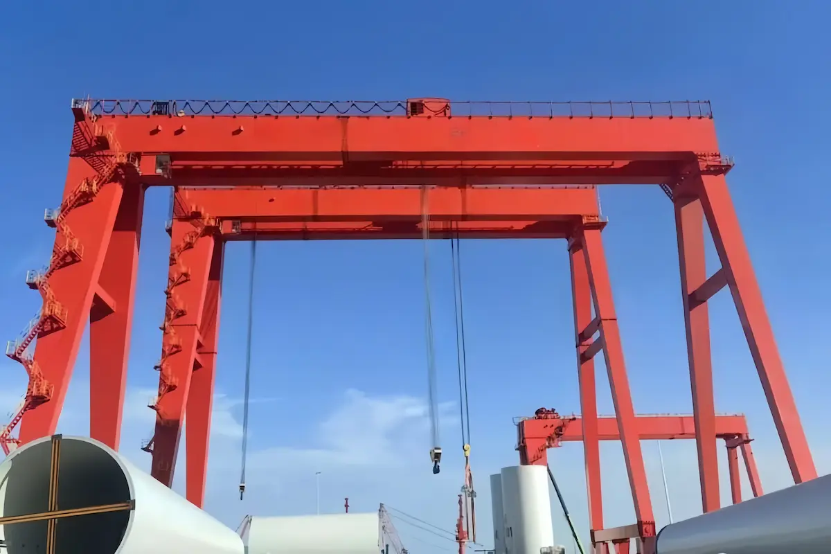 Case 2: Double-girder heavy equipment, conquering extreme large item lifting