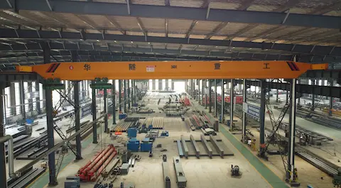HSCRANE 30 Ton Double Girder Overhead Crane Successfully Delivered to Singapore