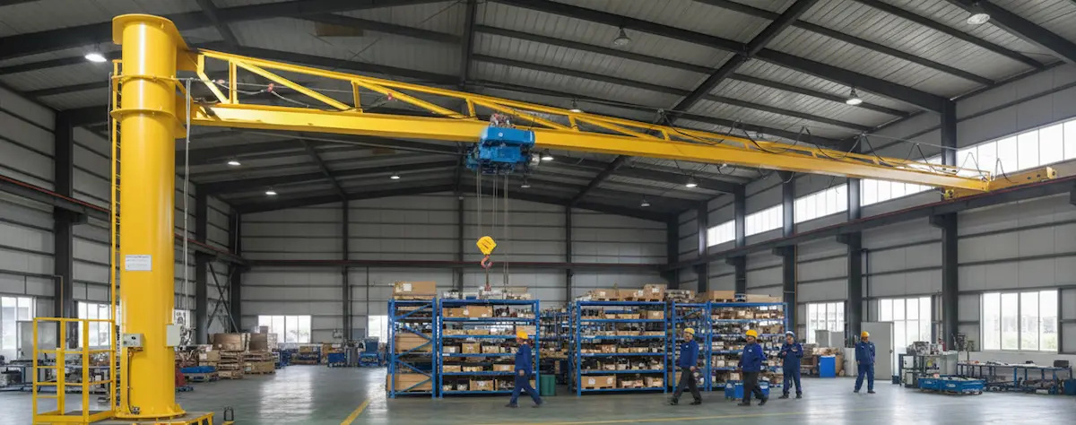 Stop Using the Jib Crane Immediately if These Danger Signals Appear