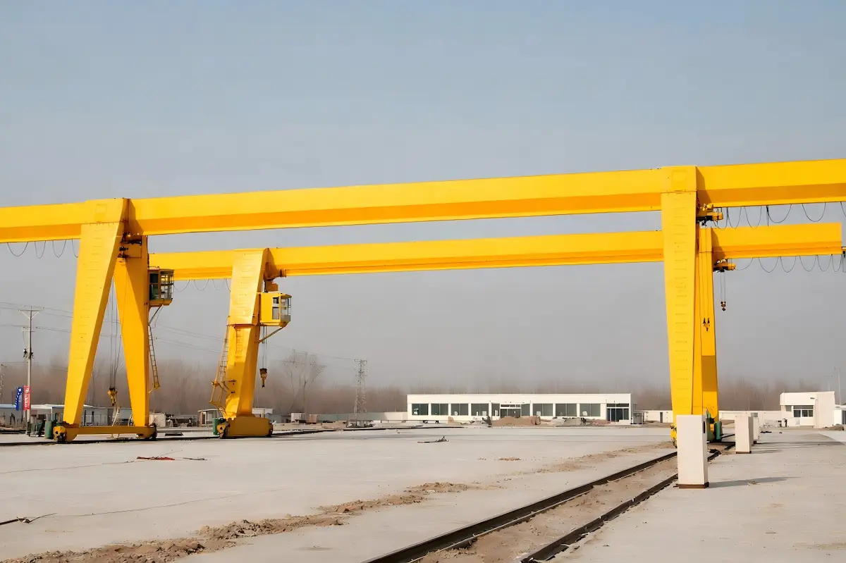 Main characteristics of single-girder gantry cranes