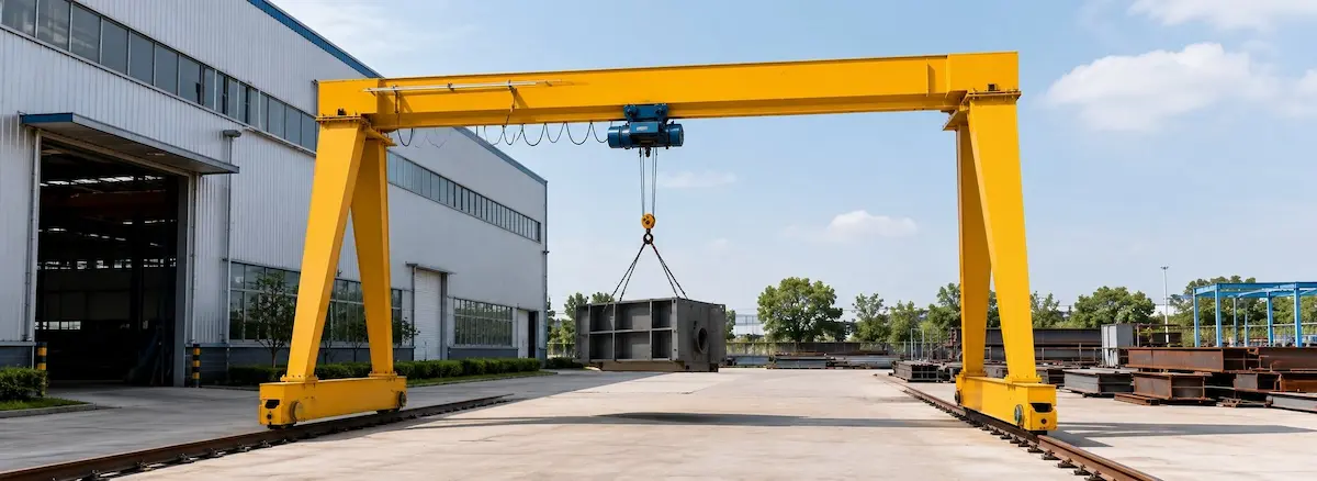 Common technical parameters of single-girder gantry cranes