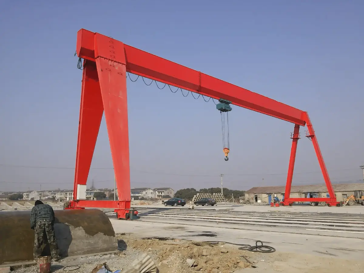 Situations where 【single-girder gantry crane】 is strongly recommended: