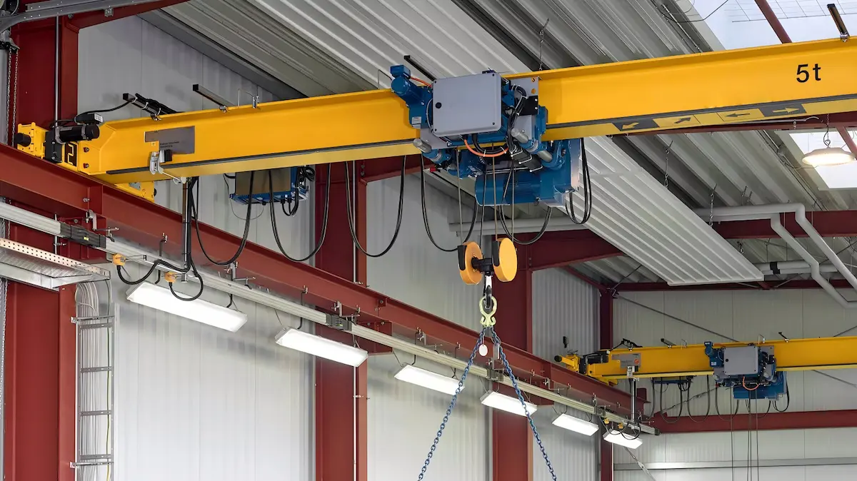 Two 5t Overhead Cranes in Vietnam Steel Plant