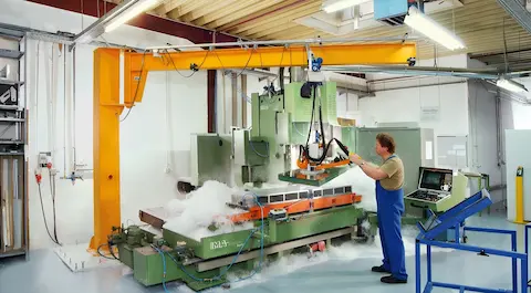 HSCRANE 500kg Jib Crane Case Study in Thailand
