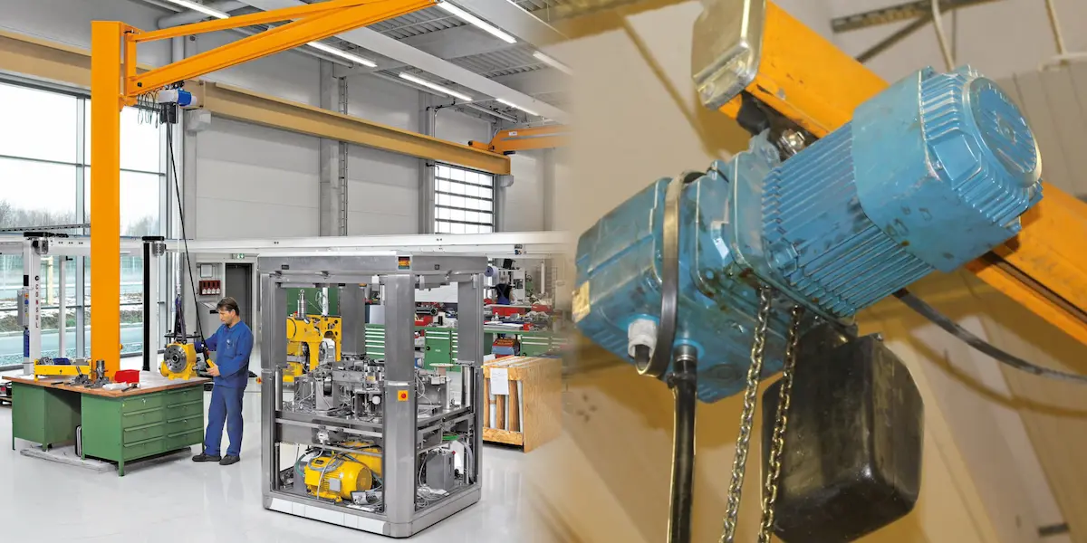 Jib Crane VS Electric Hoist: Core Differences