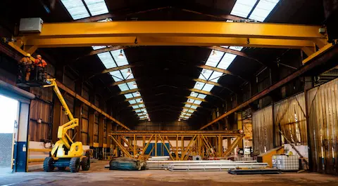 HSCRANE 20 Ton Double Girder Overhead Crane Exported to Sihanoukville