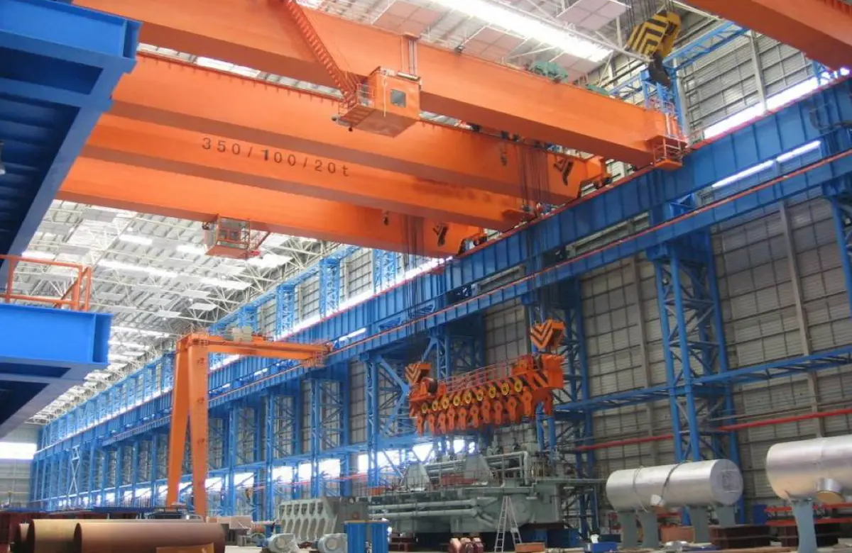 HSCRANE Classic Case Study: A6 Overhead Crane Work Class High-Frequency Heavy-Duty Condition