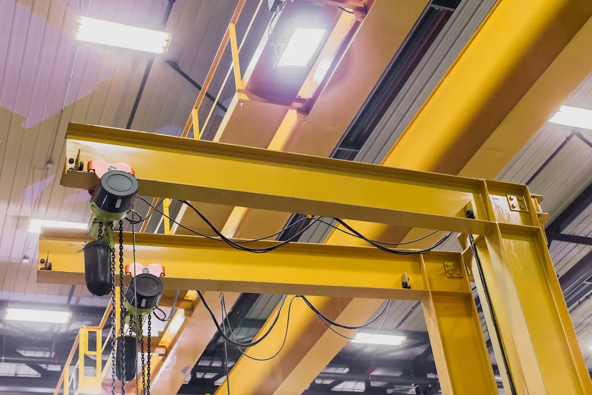 Large machining workshop