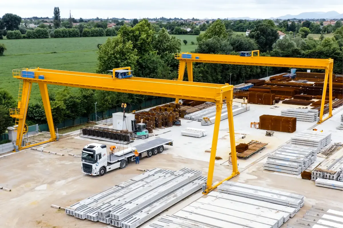 Main Applications of Gantry Crane in Precast Concrete Plants
