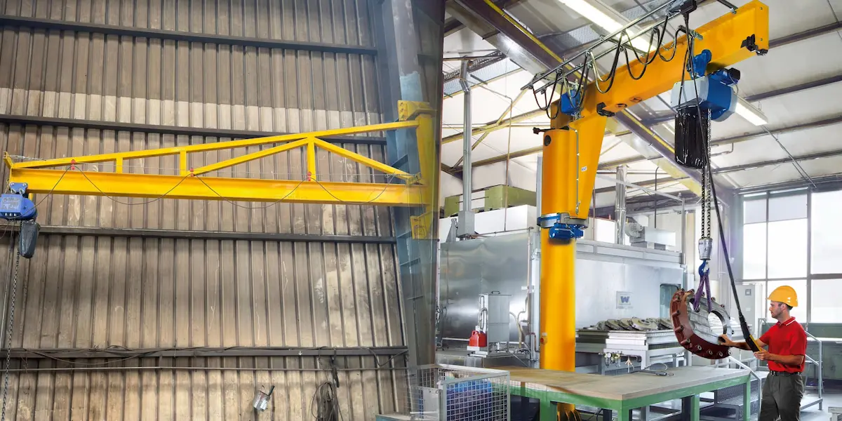 Advantages of HSCRANE Jib Crane Load-Bearing Methods