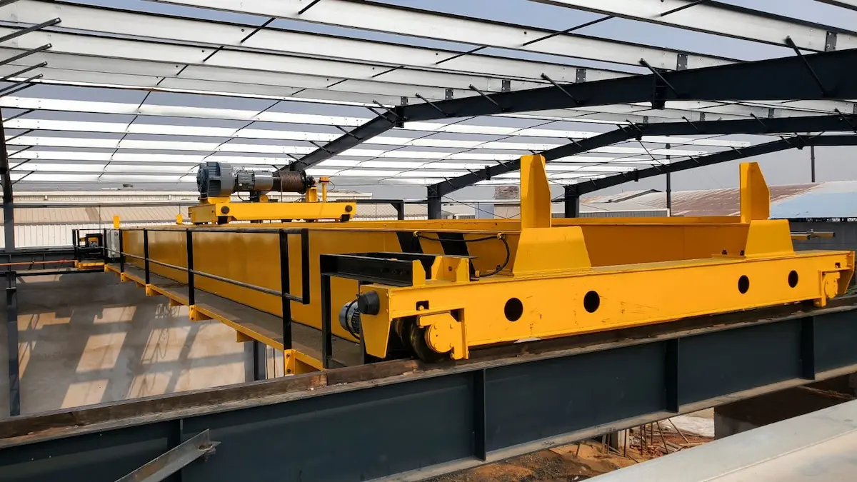 Case 1: Indonesia QD 10/5t Double Girder Overhead Crane Project